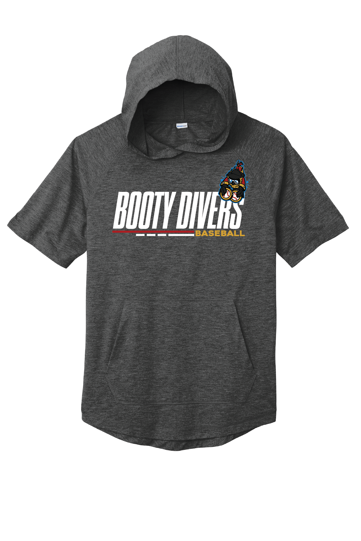 **NEW** BOOTY DIVERS SHORT SLEEVE HOODIE