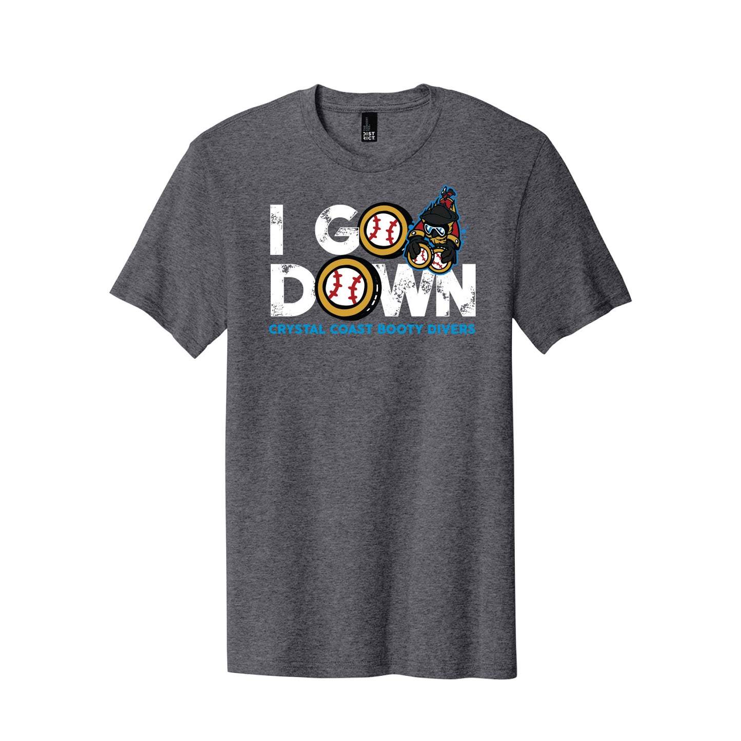 Booty Divers - I GO DOWN SHIRT