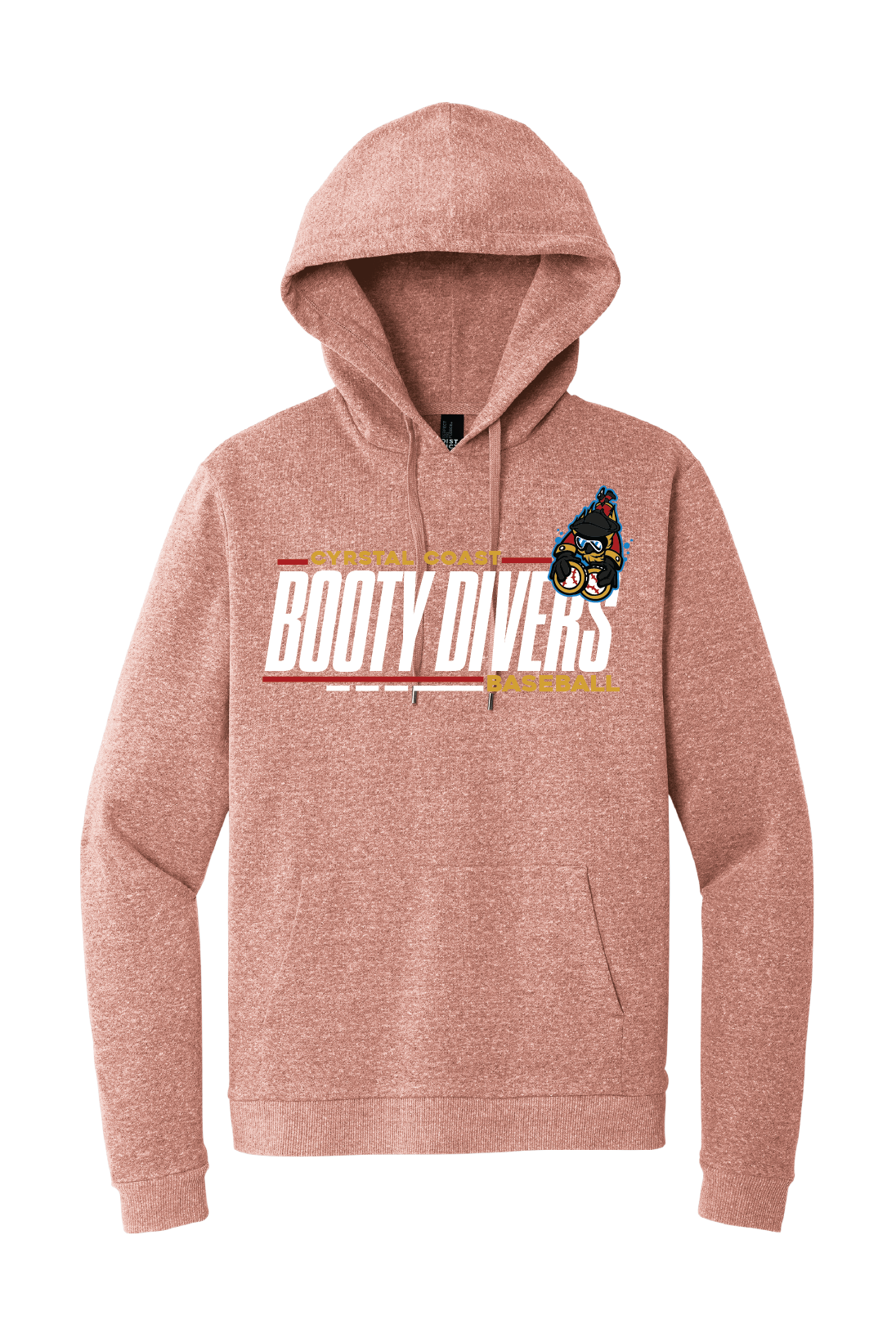 **NEW** BOOTY DIVERS BASEBALL HOODIE