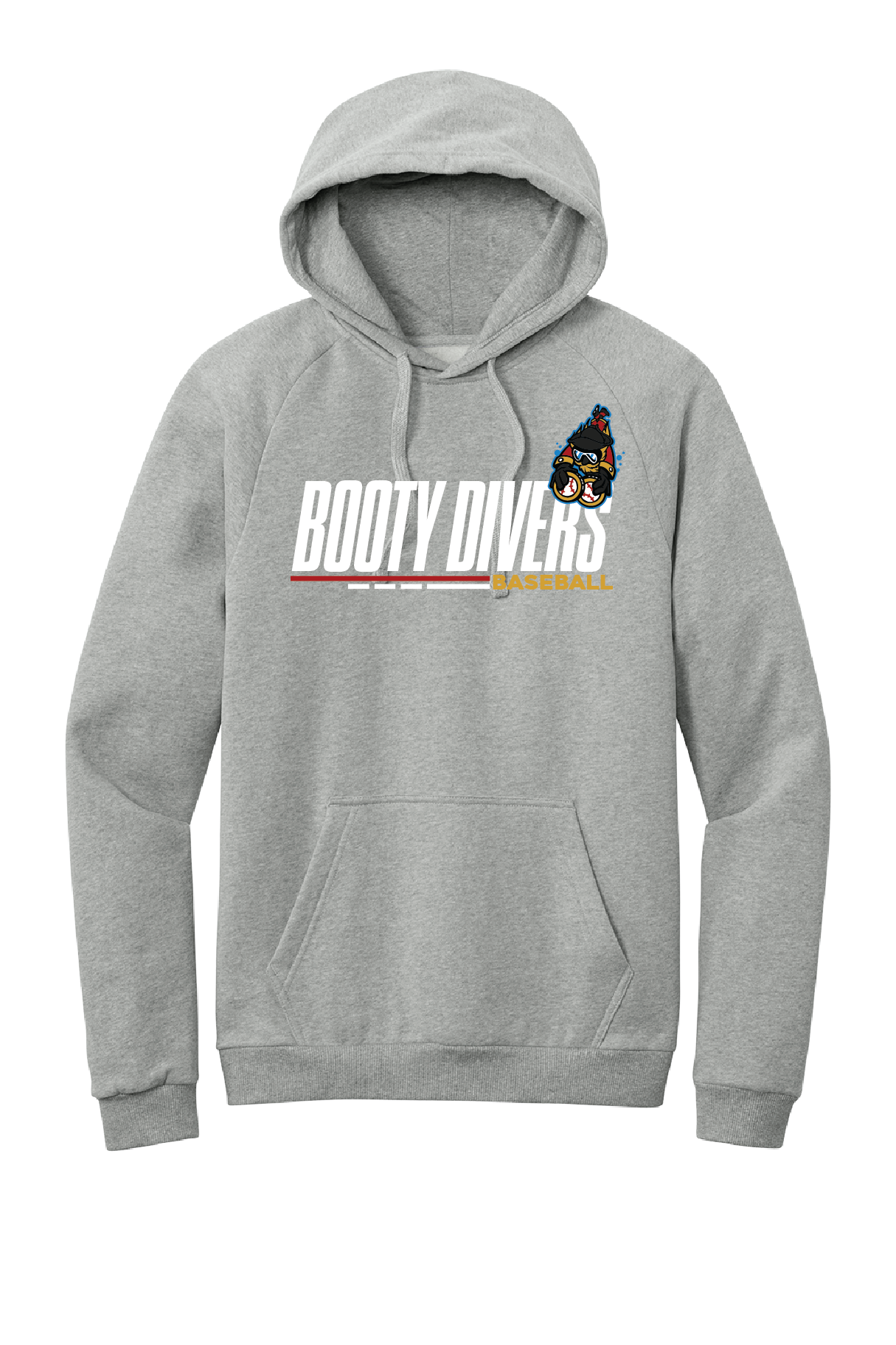 **NEW** BOOTY DIVERS BASEBALL HOODIE