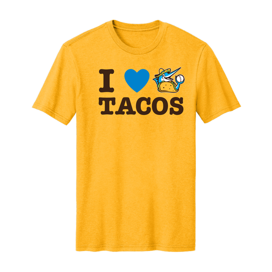 Fish Tacos - 'I Heart Tacos' T-Shirt